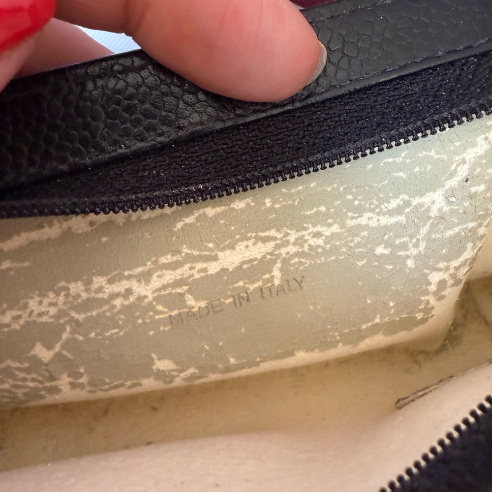 Chanel Black Caviar Leather CC Mini Pouch Bag - Picture 14 of 17